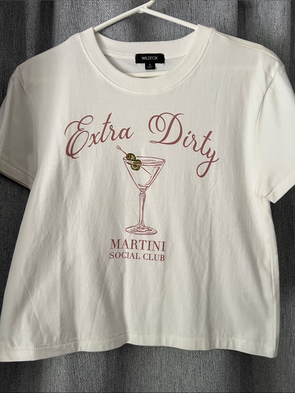 Wildfox Extra Dirty Martini Club Tee